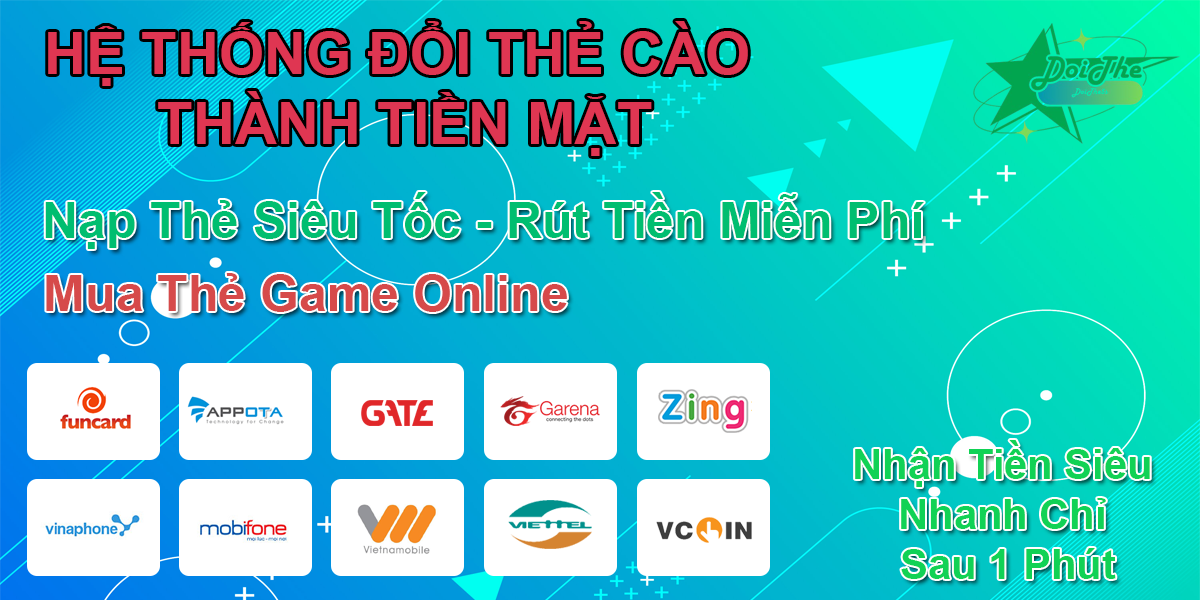 đổi thẻ cào